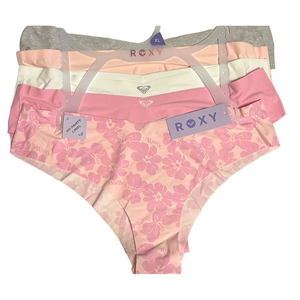 Roxy Woman’s 5 Pack No Lines Panties Solid Floral XL